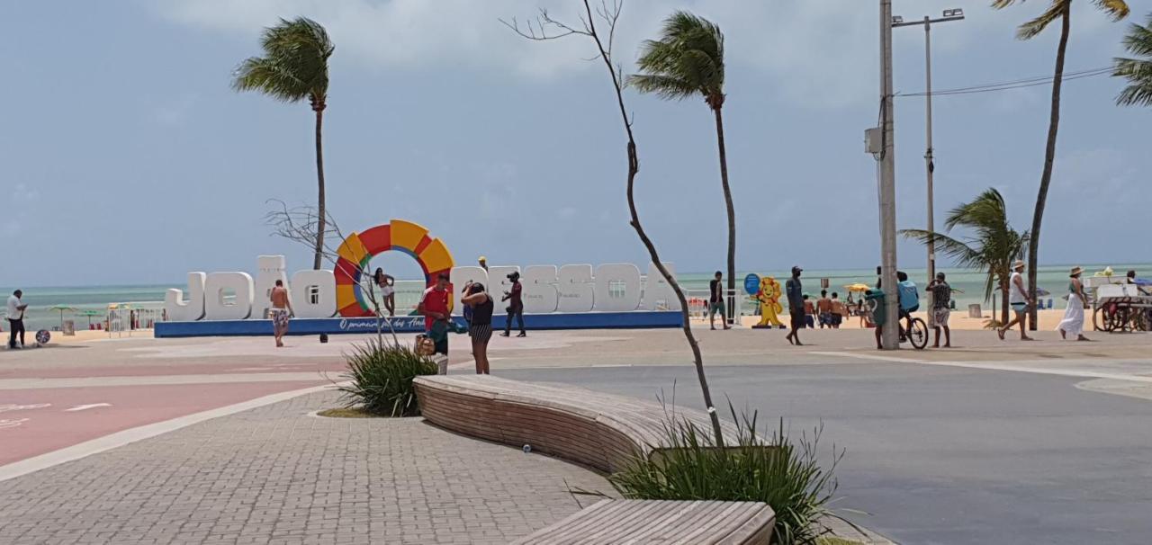 Luxor Tambau Ap 100 Metros Da Praia Com Vista Para O Mar João Pessoa Esterno foto